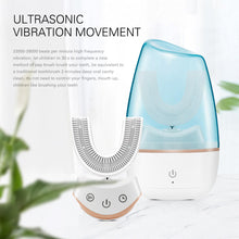 Load image into Gallery viewer, 360 UltraSonic Toothbrush with USB Charging Station - BrillianceWhitening LLC
