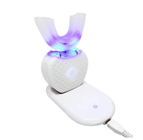 360 Degrees Sonic Electric Toothbrush with USB Charging Station - BrillianceWhitening LLC