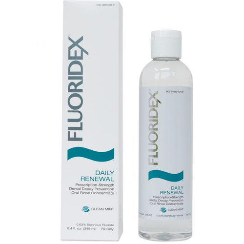 Fluoridex Daily Renewal Dental Decay Prevention Oral Rinse Concentrate Clean Mint - BrillianceWhitening LLC